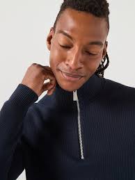 Selected Homme Dane Half Zip Knitted Jumper