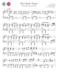 We did not find results for: Piers Battle Theme Pokemon Sword And Shield Sheet Music For Piano Solo Musescore Com