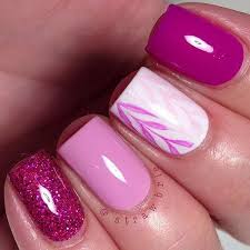 Sooo i haven't done pink nail ideas in like a month.so here are 6 quick and easy pink nail ideas to make up for that :) hope you guys like them! 50 Lovely Pink And White Nail Art Designs Styletic