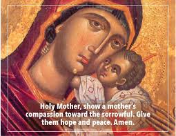 Light a candle to Mary: https://ourmotherofperpetualhelp.org/