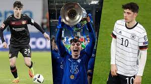 Havertz lifts the trophy having steered chelsea to their second champions league. Ofxxuo2c2l3d2m