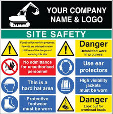 Promote the importance of avoiding accidents with osha compliant safety signs. Editable Warning Signs Shefalitayal