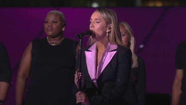 As Lainey Wilson sang “Amazing Grace” beneath Tribute in Light, the familiar hymn became a moment for people across the country to pause and remember together., Twenty-five years after 9/11, we ...