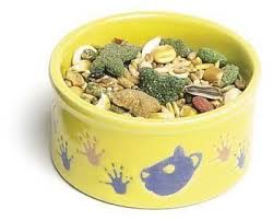 Painted in a brilliantly bright colour, this bowl is solid enough to withstand even the most enthusiastic hamster at meal times. Super Pet Paw Print Petware Hamster Ceramic Food Water Dish Assorted 3 Inch Diameter Hamster Cages And Food Dishes Dehydrated Dog Food Dog Food Recipes