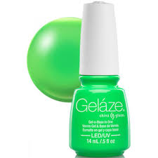 0 of 1 people found this helpful. China Glaze Gel Polish In The Lime Light 14ml Nail Uv Led