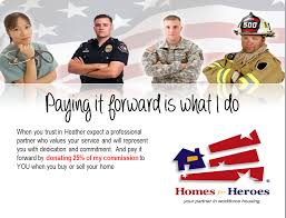 For Homes For Heroes Post Card For Direct Mail Hero Business Help Real Estate Business