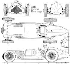 Mercedes Benz W 154 Dessin Voiture Auto Electrique Maquette Camion