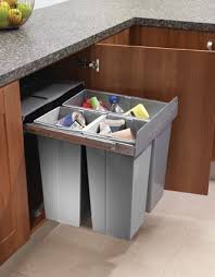 Pull Out Waste Bin For 600mm Cabinet Base Mounted Kitchencabinets600mm Kitchencabinet600mm Kitchen Waste Bin Recycling Bins Kitchen Pull Out Kitchen Cabinet