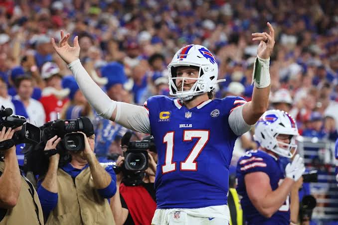Josh Allen on an MVP mission as his 5 TDs help Bills destroy Lions 41-31 in  first game at new Highmark Stadium - Yahoo Sports