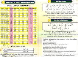 Maybe you would like to learn more about one of these? Waktu Solat Imsak Niat Puasa Berbuka Puasa Ramadhan The Blog Of My Life