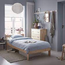 Neiden Bed Frame Pine Birch Luroy Standard Single Ikea Ireland In 2021 Bed Frame Ikea Furniture