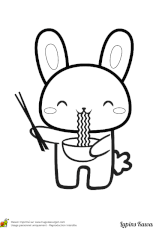 Coloriage.info vous présente le dessin dessin lapin kawaii pdf en ligne gratuitement d'une résolution de 1584x2073. Coloriage Lapin Kawai Sur Hugolescargot Com En Ligne Gratuit A Imprimer