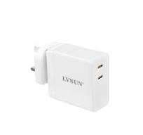 OEM 140W USB-C PD3.1 Dual GaN Wall Charger,140W USB-C PD3.1 ...