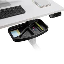 It also gets your computer cpu off the ground keeping it clean and cool. Under Desk Swivel Storage Tray Primecables