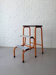 Vintage Trittleiter Tritt Hocker 50er 60er Klappbar Etsy Step Ladders Step Stool Home Decor