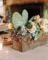 Souvenirs con plantas suculentas en macetero de madera terciada personalizable, ideal para regalo corporativo, matrimonio, bautizo, baby shower. Centros De Mesa De Cactus Y Suculentas Manualidadesmanualidades