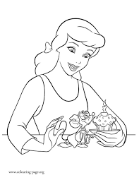 Cinderella coloring pages, free printable coloring sheets for kids