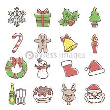 クリスマスのモチーフ 手書き風 の写真 イラスト素材 xf6915344150 ペイレスイメージズ クリスマス イラスト 手書き クリスマス デザイン 手書き サンタクロースイラスト