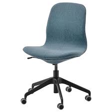 Langfjall Drehstuhl Gunnared Blau Schwarz Ikea Osterreich Office Chair Black Office Chair Chair