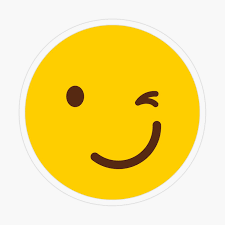 Winky Face Gift Yellow Wink Wink Face By Tis Noow Redbubble Winky Face Face Gift Winking Face