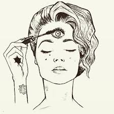 Rms Beauty On Instagram The 3rd Eye Is Heightened Intuition Heighten Your Intuition By Using Clean Mascara Like Rmsbeauty Defining Art Sketches Drawings