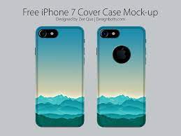 Download Free Apple Iphone 7 Cover Case Mock Up Psd Iphone 7 Cover Case Iphone 7 Covers Case