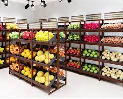 Paint or stain your vegetable rack. New Design Supermarket Fruit And Vegetable Display Rack Storage Rack China Display Shelf Rack Made In China Com