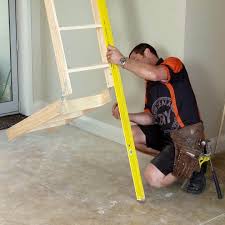Remove the ladder's packaging, except for the tie that holds the stairs together, and check to make sure the new ladder is fully assembled and doesn't have any blemishes. Attic Ladders And Stairs Want To Transform Your Attic Into Useable Space
