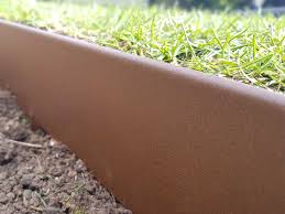 Colorado steel rustic metal landscape edging (12in w x 10ft l, galvalume) 4.7 out of 5 stars 263. Steel Lawn Edging Brown Lawn Edge 1mtr X 75mm 5 Pack