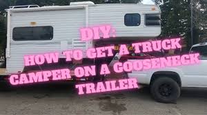 See more of 2014 hydraulic gooseneck trailer & 2007 truck camper on facebook. Diy Install A Cabover Truck Camper On A Gooseneck Trailer Youtube