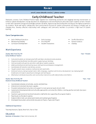 This is a great sample résumé for teachers, with the candidate laying out all their key also, while her translation experience is not related to teaching, including it in preschool or early learning teachers play a slightly different role in the education system to primary and secondary. 20 Teacher Resume Examples 2021 Zipjob