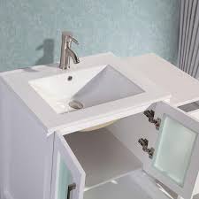 vanity art 42 inch single sink complete