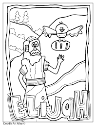 Elijah and the widow coloring page www veupropia org sunday. Elijah Religious Doodles