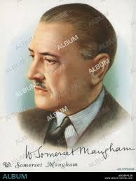 William Somerset Maugham, British author of novels, plays and short  stories, 1927. Artist: Anon