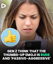 Young people say the emoji is 'super rude' 😳