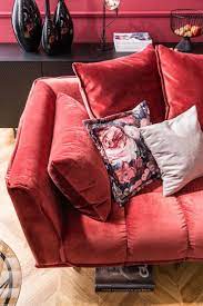 Megasofa Foxy Sofa Wohnung Einrichten Wandfarbe Rot