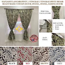 Memasang suis tingkap kuasa dan panel pintu (door panel) 1. Langsir Bercorak Free Tali Pengikat Readymade Curtain