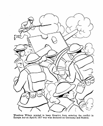 Wwii army soldier picture to print out. World War 1 Coloring Pages Coloring Home