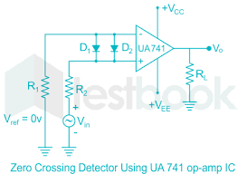 The voltage read is the combination of the forward and reverse voltages of each diode. Solved A Zero Level Detector Is A Self Study 365