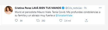 Mauro viale murió este domingo por la noche a sus 73 años a causa de un paro cardíaco en el sanatorio de los arcos, donde se encontraba internado desde el sábado debido a un cuadro crítico. Tbrac1dhp9wacm