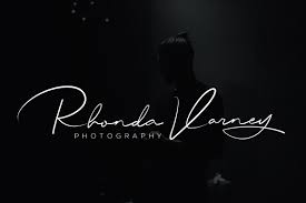 Signature Logo Initials Watermark Photography Logo Premade Logo Design Black And White Min Script Logo Design Photography Signature Logo Watermark Design