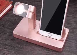 Black And Rose Gold Apple Watch Home Iphone Apple Watch Stand Charger Apple Watch Stand Apple Watch Charging Stand Apple Watch Charging