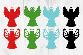 Christmas Angel Svg, Angel Clipart, Holy, Religious By Twingenuity Graphics  | TheHungryJPEG