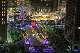 Image Result For Campus Martius Christmas Tree Lighting Tree Lighting Led Christmas Lights