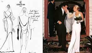 Pin By Hy On Weddings Kennedy Wedding Dress Anna Wedding Dress Carolyn Bessette Wedding Dress