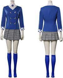 Amazon.com: Xuminvty Women Veronica Sawyer Cosplay Outfit Heathers Musical  Costume Skirt Halloween Stage Dress Full Set Outfit (Blue, 3X-Large) :  Clothing, Shoes & Jewelry