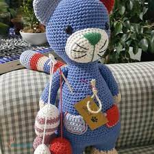 amigurumi orgu oyuncak balikci kedi organik oyuncak saglikli oyuncak el orgusu oyuncak 150 00 tl kedi oyuncak bebek