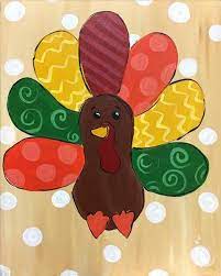 See more ideas about painting, painting class, paint party. Family Day Colorful Turkey Sunday September 26 2021 Painting With A Twist Tempe Az