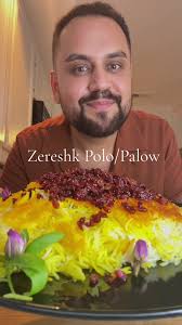 ZERESHK PALOW/POLO Serves 4 2 cups basmati rice @aahubarah 7 tbsp butter  @kerrygoldusa olive oil @getgraza 1/4c full fat Greek yogurt  @mountainhighyoghurt 1/2 cup barberries/zereshk 1 tsp saffron Salt ...