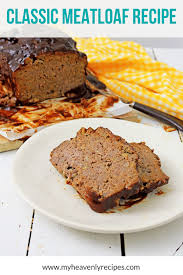 Internal temperature should be 170 degrees. The Best Classic Meatloaf Recipe My Heavenly Recipes